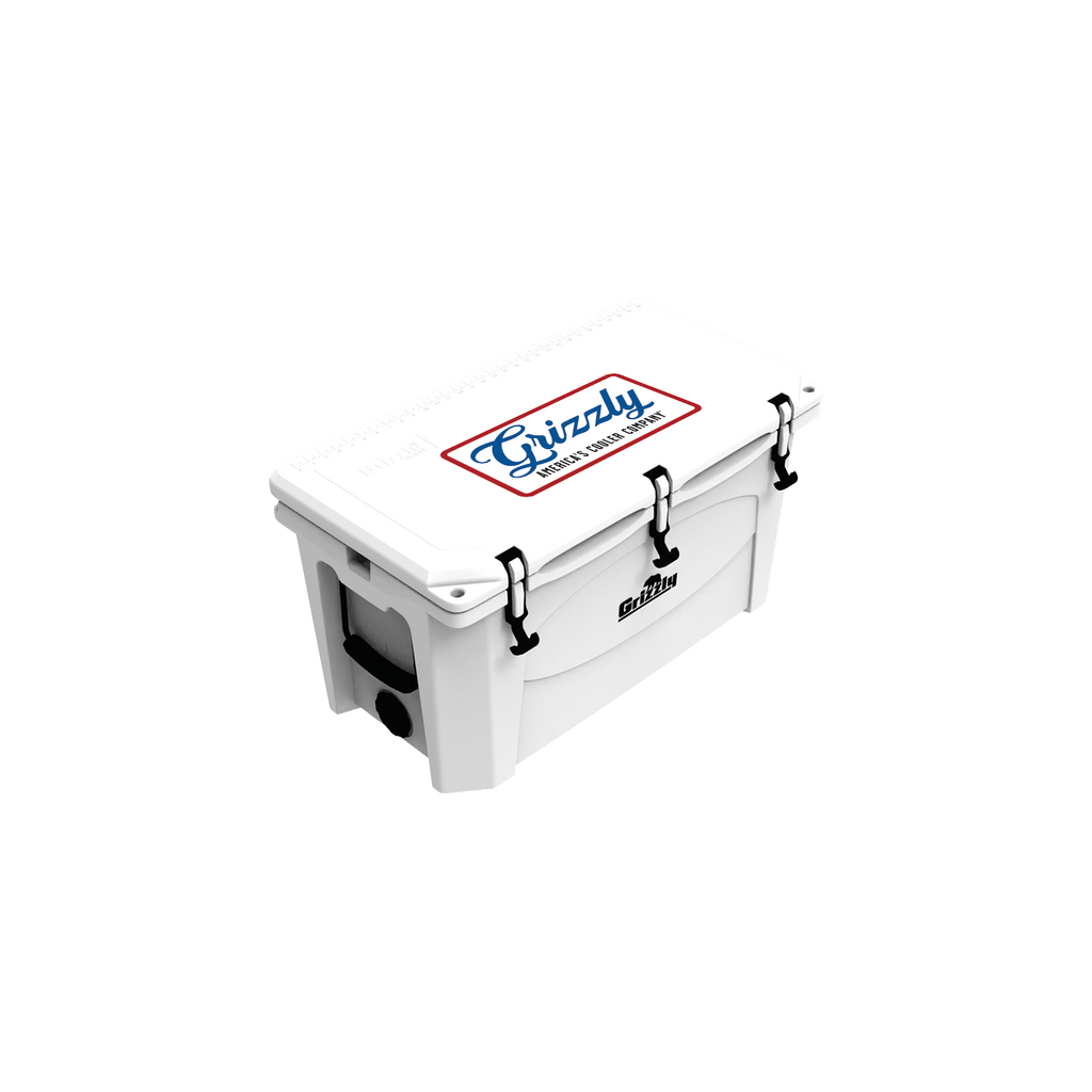 AMERICA'S COOLER COMPANY Grizzly 75 - White – Grizzly Coolers