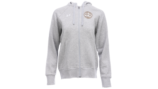 Grizzly Under Armour Women's Rival Fleece FZ Hoodie - Gray