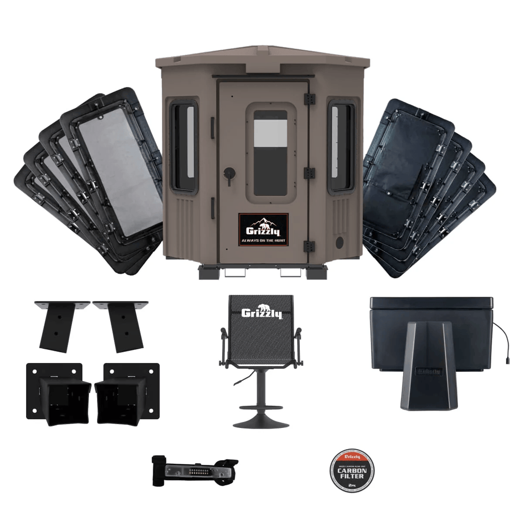 Field Ready Alpha Hunting Blind Kit – Grizzly Coolers