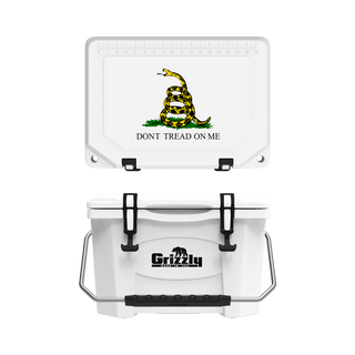 DONT TREAD ON ME Grizzly 20 - White