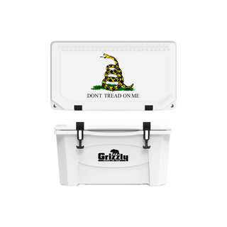 DONT TREAD ON ME Grizzly 45 - White