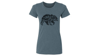 Ladies’ Slim cut Grizzly Walking T-Shirt