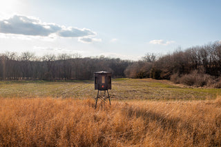 Grizzly hunting blind