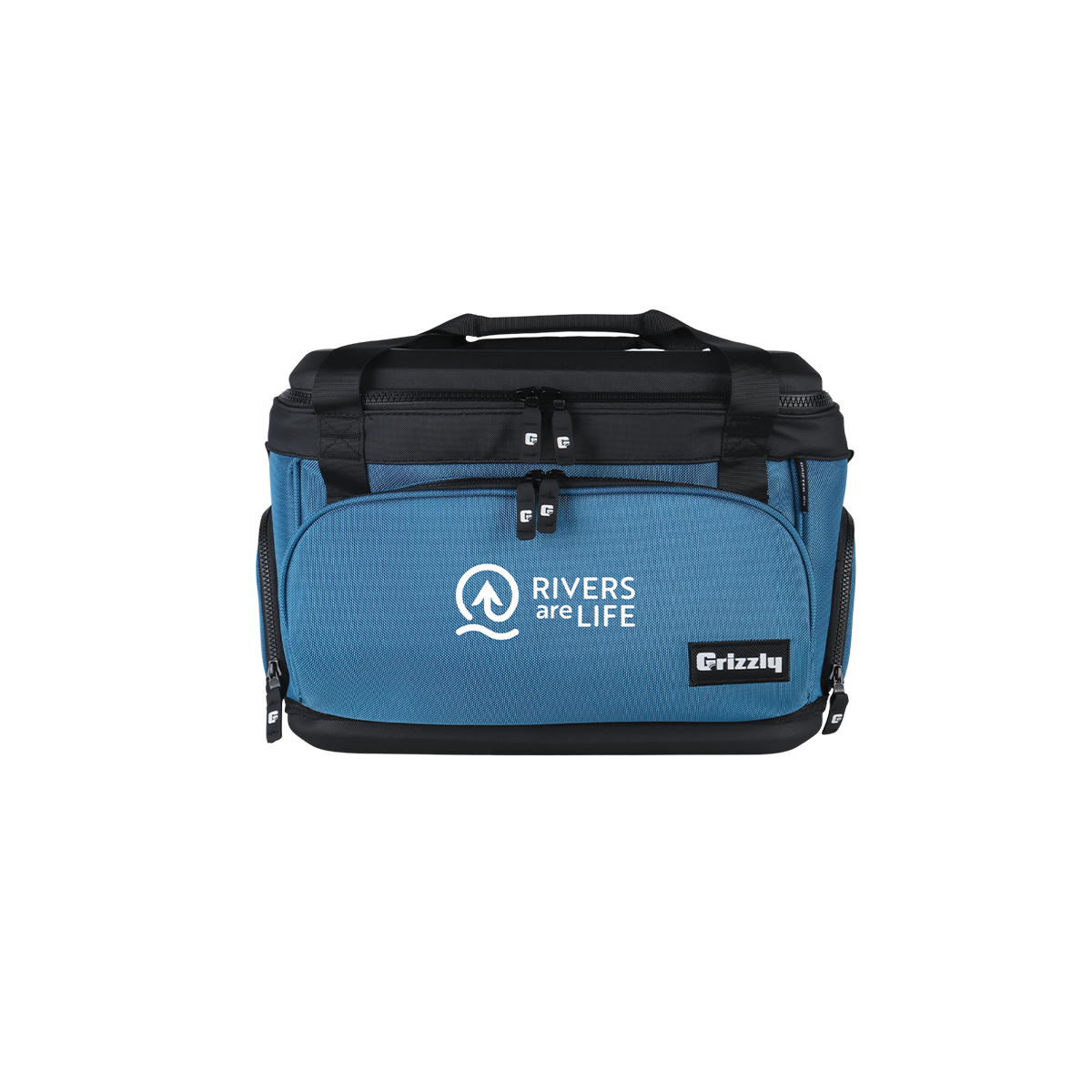 Rivers Are Life Drifter 20 Slate Blue – Grizzly Coolers